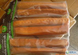健康美味，廠家直銷 2只裝10寸醬色煙熏發泡棒——愛犬的運動休閑佳品